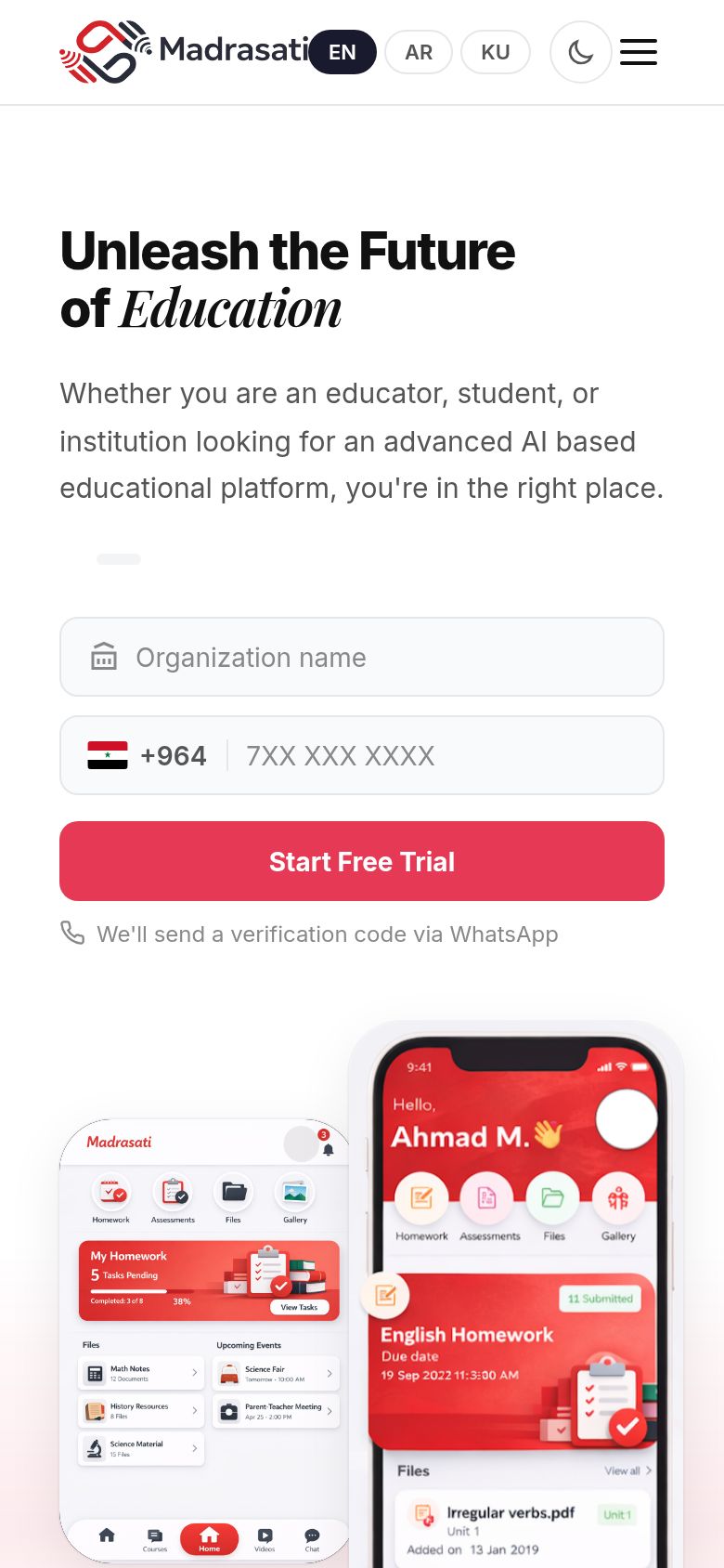 Mobile view